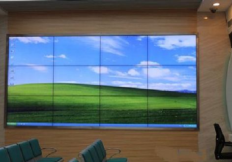 永寿液晶拼接屏的另类用法。